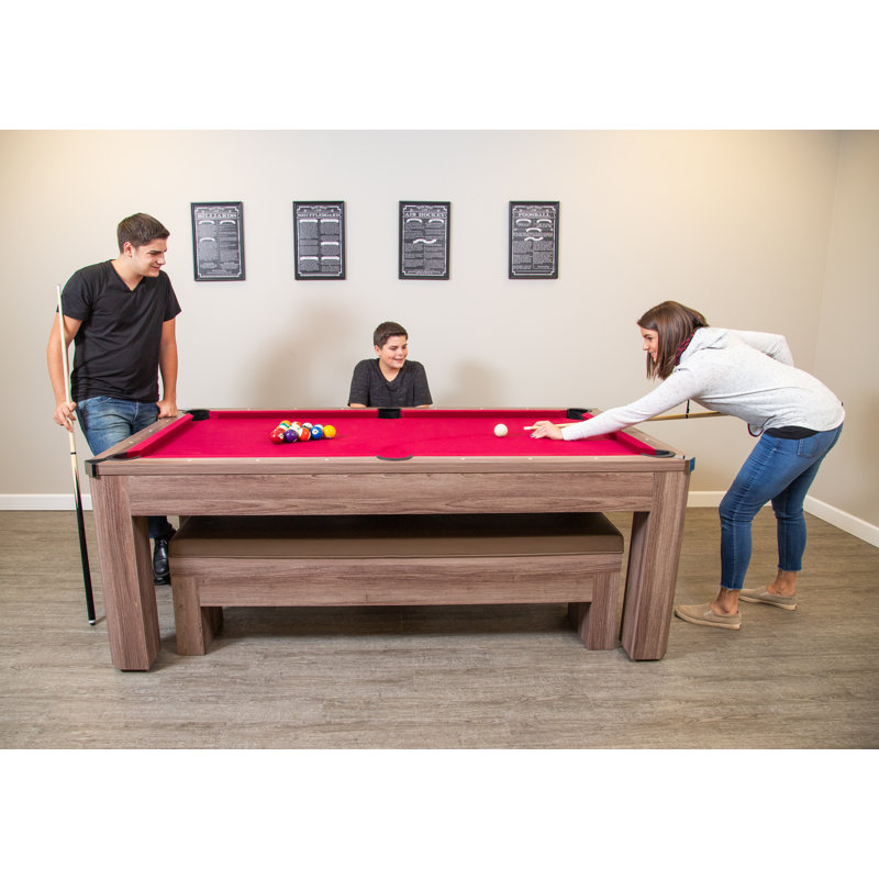 Hathaway Games Newport 7ft Pool Table Combo Set with Benches & Reviews
